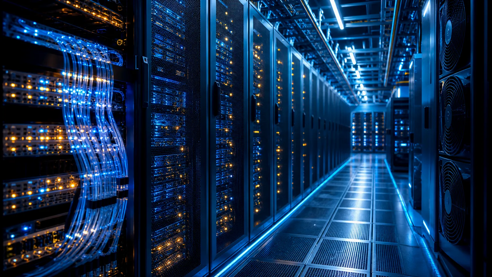 AI infrastructure illustration