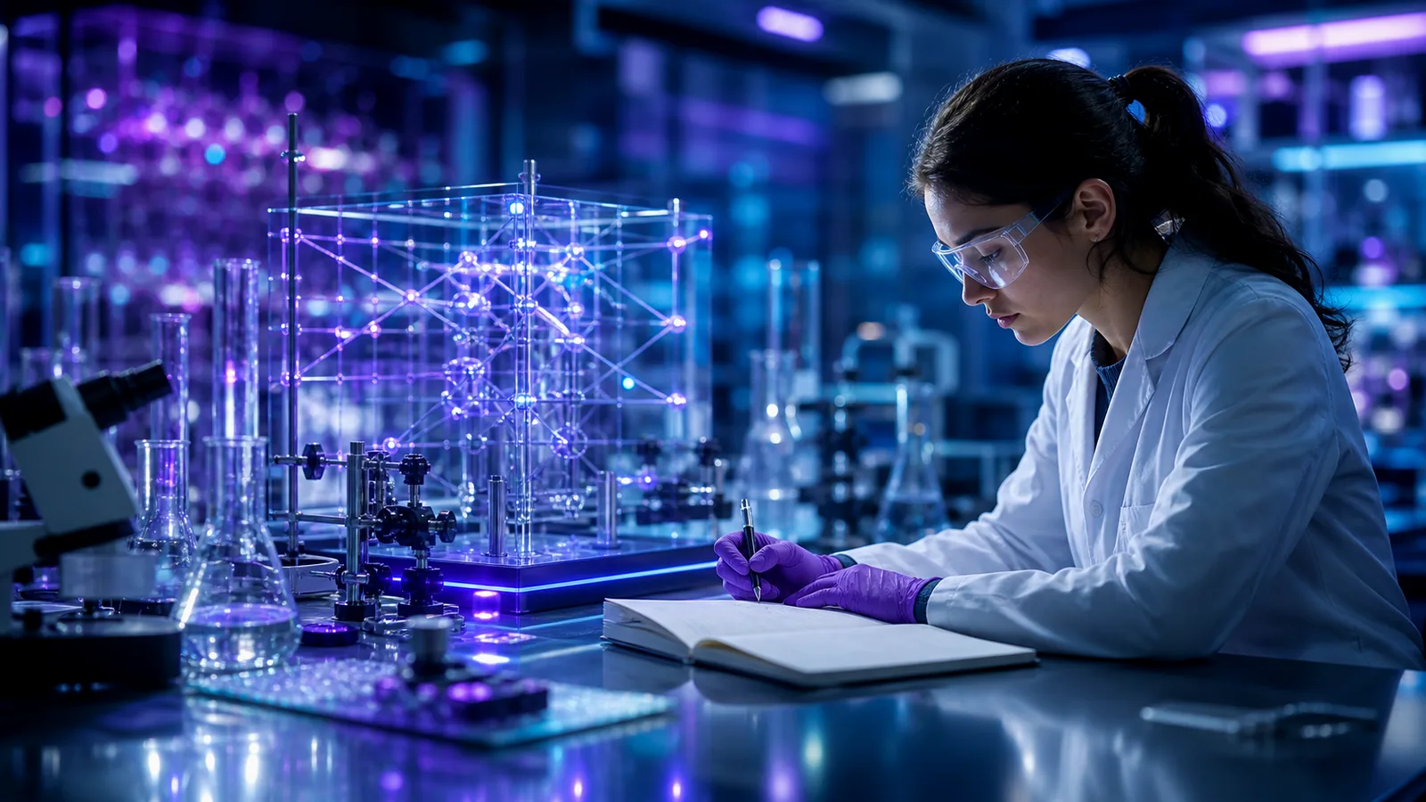AI research illustration