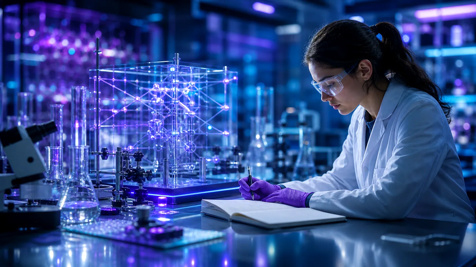 AI research illustration