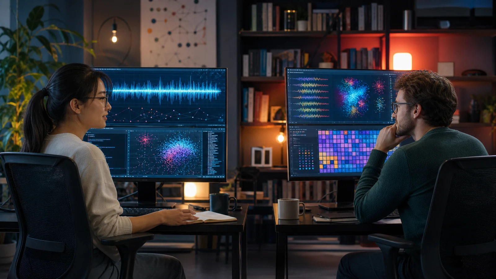 AI research illustration