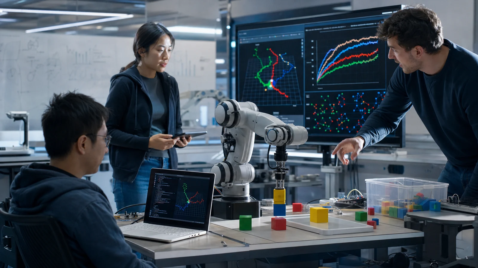 AI research illustration